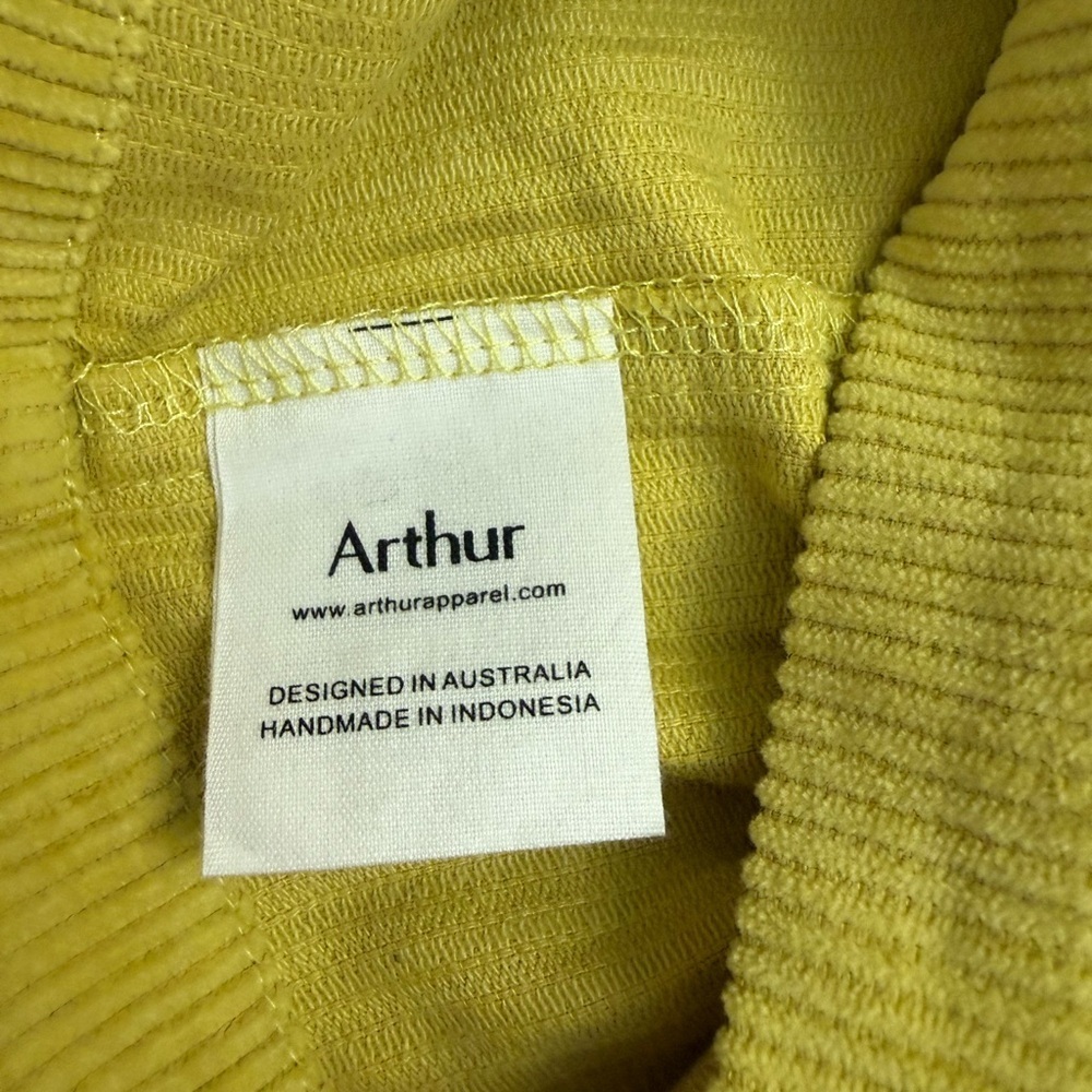 Arthur Apparel Corduroy Crop Short Sleeve Tee Size 12 - Picture 6 of 8